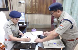 नवनियुक्त पुलिस अधीक्षक रेखा यादव ने संभाली जनपद चमोली की कमान