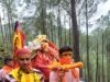 भक्तों से मिलने सिनाऊं गांव पहुंची मां राजराजेश्वरी की डोली
