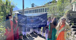 जोशीमठ: बढ़ते नशे के खिलाप निकाली जागरूकता रैली