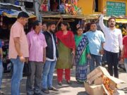 द्वाराहाट विधायक द्वारा सीएम पर की गई टिपणी मामले में भाजपा ने फूंका विधायक का पुतला