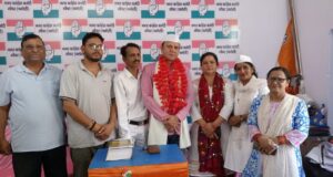 कांग्रेस सेवा दल ने किया ध्वज वंदन कार्यकम