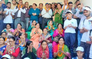 मातृ-पित्र तीर्थाटन योजना के तहत बद्रीनाथ के लिए पहला दल हुवा रवाना