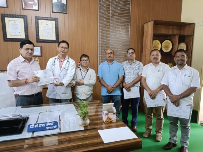 रक्तदान शिविर में 156 ने किया पंजीकरण एवं 11 ने किया रक्तदान