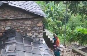 अतिवृष्ट के चलते खंसर घाटी में हुवा भारी नुकसान