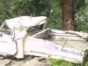 वाहन दुर्घटना. में 3की मौत पुलिस एसडीआरएफ मौके पर