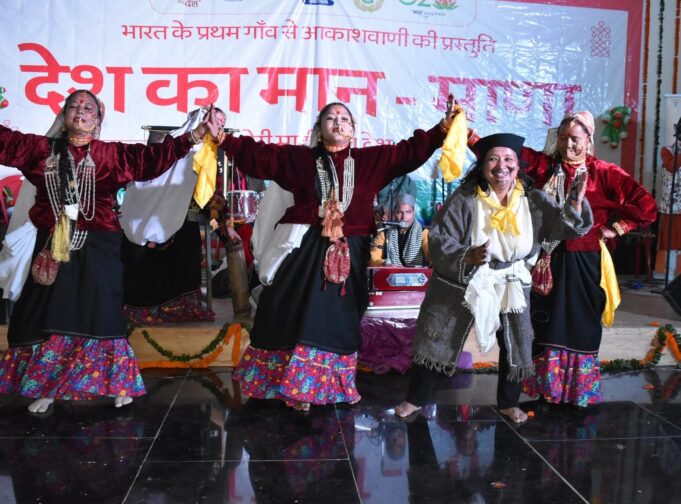 आकशवाणी दिल्ली की ओर से आयोजित किया गया मेरी माटी मेरा देश कार्यक्रम