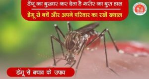 डेंगू रोग की रोकथाम के लिए आम जनमानस को करें जागरूक