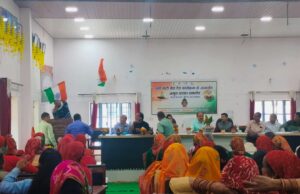 दशोली ब्लॉक में आयोजित हुवा मेरी माटी मेरा देश कार्यक्रम