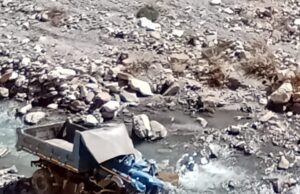 बीआरओ का वाहन दुर्घटना ग्रस्त, चालक की मौत