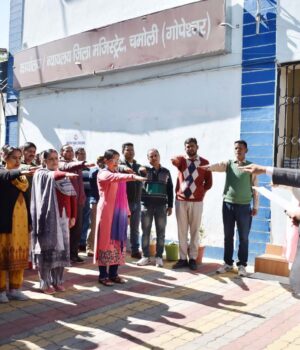राष्ट्रीय एकता दिवस पर एकता और अखंडता की ली शपथ