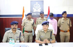 ड्रग फ्री अभियान के तहत पुलिस को मिली बड़ी सफलता,चरस के साथ 1अभियुक्त गिरफ्तार