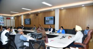 मुख्यसचिव ने की सड़कों की प्रगति को लेकर समीक्षा बैठक