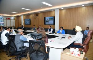 मुख्यसचिव ने की सड़कों की प्रगति को लेकर समीक्षा बैठक