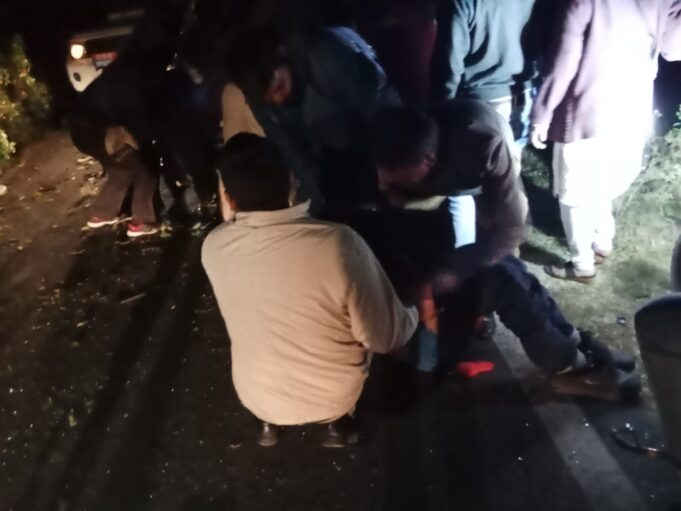 दुर्घटना: वाहन दुर्घटना में युवक की हुई मौत