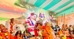 भगवान श्री राम का हुआ राज्याभिषेक हजारों की संख्या में उमड़ी भीड़