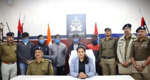 नवीन के हत्यारों को पुलिस ने पहुचाया जेल,