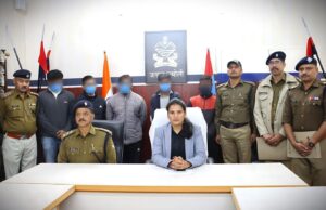 नवीन के हत्यारों को पुलिस ने पहुचाया जेल,