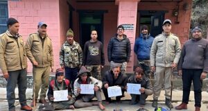 एसओजी एवं वन विभाग की संयुक्त टीम द्वारा प्रतिबन्धित कस्तूरी मृग के मांस, खाल व अंगो के साथ 04 अभियक्तों को किया गिरफ्तार’