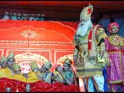 रामलीला के दूसरे दीन भगवान राम व सीता का हुआ जन्म ,भगवान राम ने किया तड़का का वध