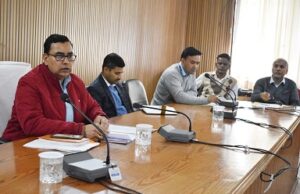 लोक सेवा द्वारा आयोजित सहाकारिता पर्यवेक्षक एंव पर्यावरण पर्यवेक्षक भर्ती परीक्षा को लेकर प्रशासन की तैयारी बैठक