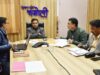 जिलाधिकारी ने हेमकुंड साहिब यात्रा मार्ग पर चल रहे अवस्थापना कार्यो की समीक्षा की