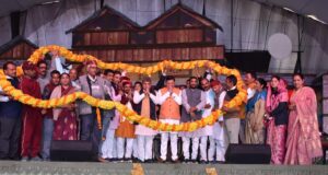 *ऐतिहासिक सात दिवसीय गौचर मेले का हुआ भव्य आगाज।* *मुख्यमंत्री श्री पुष्कर सिंह धामी ने किया मेले का उद्घाटन।