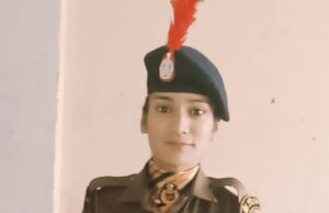 सेना में सेवा देगी रंजना देशभर के 179कैडेट्स में रही अब्बल