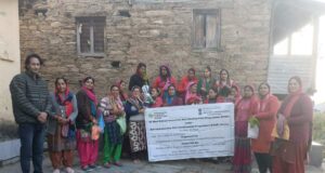 एमएसएमई योजना के तहत महिला मंगल दलों का किया गया जागरूक