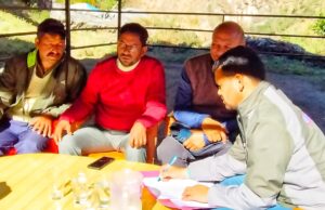 सीजेआरएफ का मंच पहुचा निजमुला घाटी, उपभोक्ताओं ने गिनाई समस्या