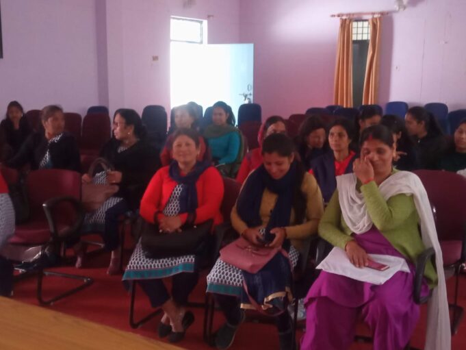 राष्ट्रीय एड्स नियंत्रण कार्यक्रम के तहत कार्यशाला का आयोजन