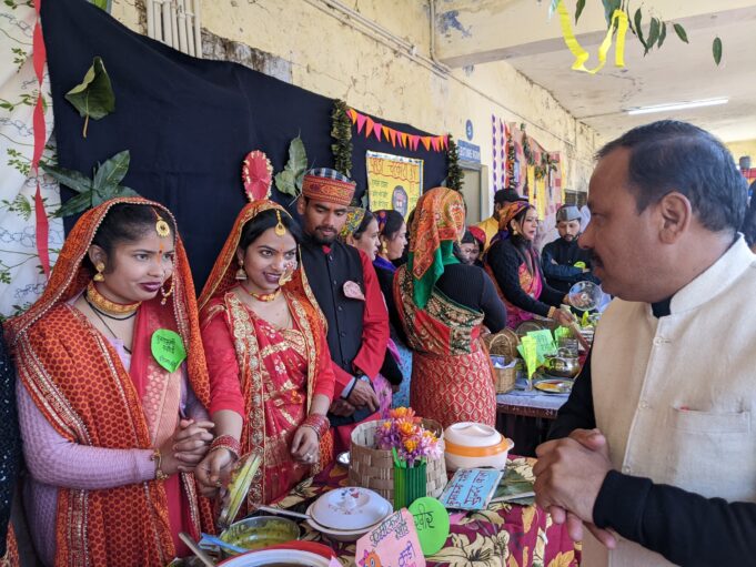 गोपेश्वर महाविद्यालय में महकी गढ़वाली व्यंजनों की खुशबू