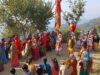 बिजराकोट के आराध्य देव रावल देवता की बन्याथ( देवरा) यात्रा 25 दिसम्बर सोमवार को रात्री विश्राम के लिए पाटी गांव में पहुचेंगे