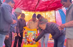 सात दिवसीय एनएसएस शिविर का हुवा शुभारम्भ