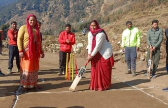 सारी गांव में आयोजित हुवा ग्रामीण प्रीमियर लीग