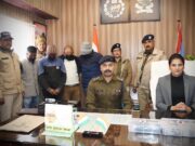 जुआरियों के ठिकानों पर मारा छापा, 04 जुआरियों को भेजा जेल।