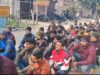 परीक्षा परिणाम में हो रही देरी पर बेरोजगार संघ ने किया लोकसेवा आयोग का घेराव