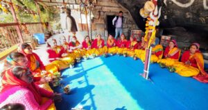 पंचम केदार धाम कल्पेश्वर में राम मंदिर को लेकर की गई स्तुति