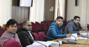 एडीएम ने ली जिला गंगा संरक्षण समिति की बैठक।