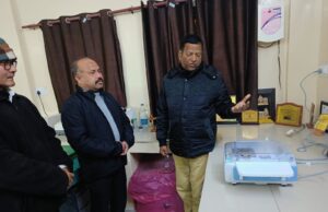 बेस अस्पताल के ब्लड सेंटर को मिली स्टेराइल कनेक्टिंग डिवाइस