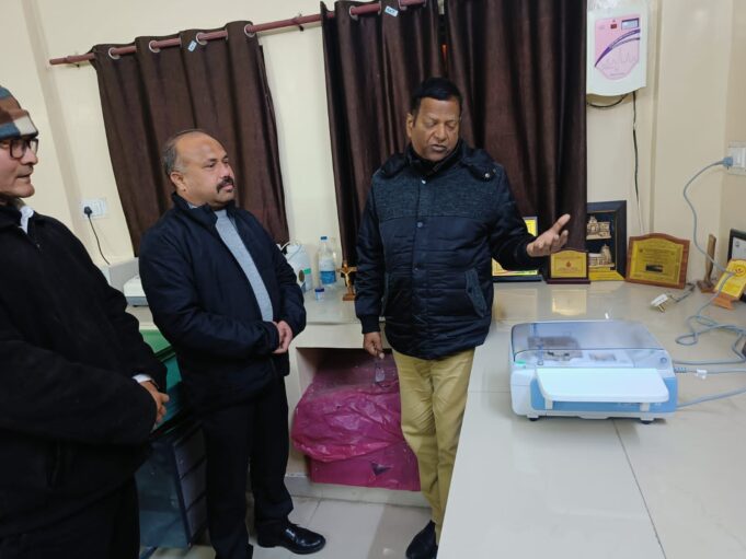 बेस अस्पताल के ब्लड सेंटर को मिली स्टेराइल कनेक्टिंग डिवाइस