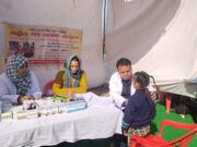सलुड डूंगरा में विभाग ने स्वास्थ्य शिविर किया आयोजित