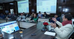 मुख्यमंत्री पुष्कर सिंह धामी ने सचिवालय में वाह्य सहायतित परियोजनाओं की समीक्षा की