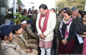 मुख्यमंत्री पुष्कर धामी के साथ मंत्री रेखा आर्य पहुंची हल्द्वानी, वस्तुस्थिति का लिया जायजा