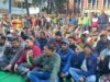 पुरानी पेंशन बहाली की मांग को लेकर कर्मचारियों ने किया प्रदर्शन