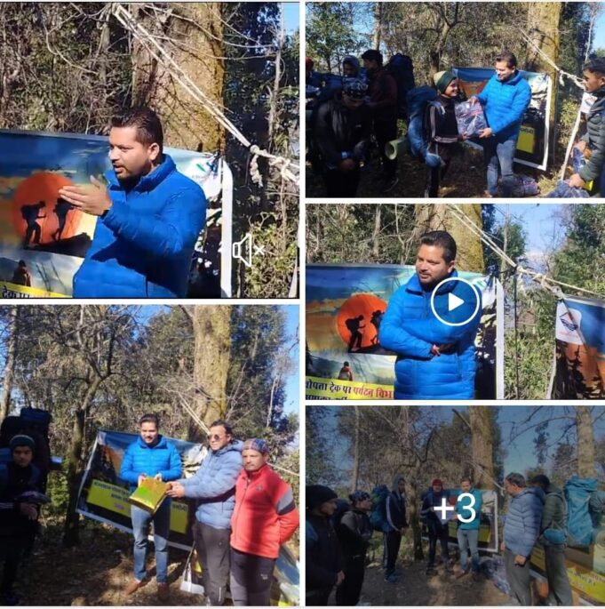 मोणखाल-चोपता ट्रेकिंग रुट से खुलेंगे स्वरोजगार के विकल्प: मयंक