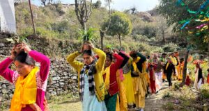 कुंजो मेकोट: सुख -समृद्धि के लिए आयोजित किया श्रीमद देवी भागवत और महायज्ञ