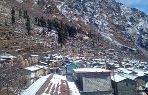 बर्फवारी और बारिस से लकदक हुए गांव, पर्यावरण के लिए संजीवनी होगी साबित