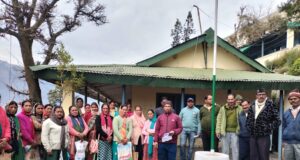 ग्रामीणों की आपत्ति के बाद पेयजल योजना का कार्य रोका