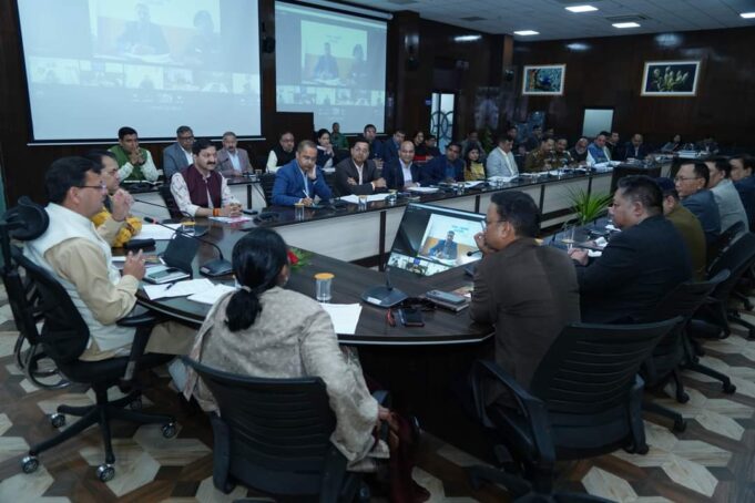 चारधाम यात्रा को लेकर मुख्यमंत्री ने ली बैठक