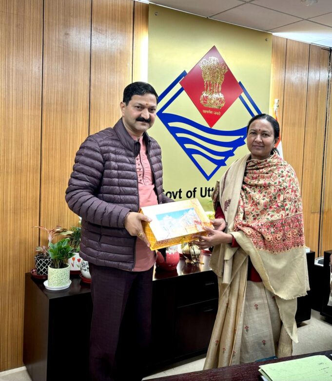 मुख्य सचिव राधा रतूड़ी से मिले बीकेटीसी अध्यक्ष अजेंद्र, केदारनाथ में आवासीय सुविधाओं के विस्तार की बताई जरुरत